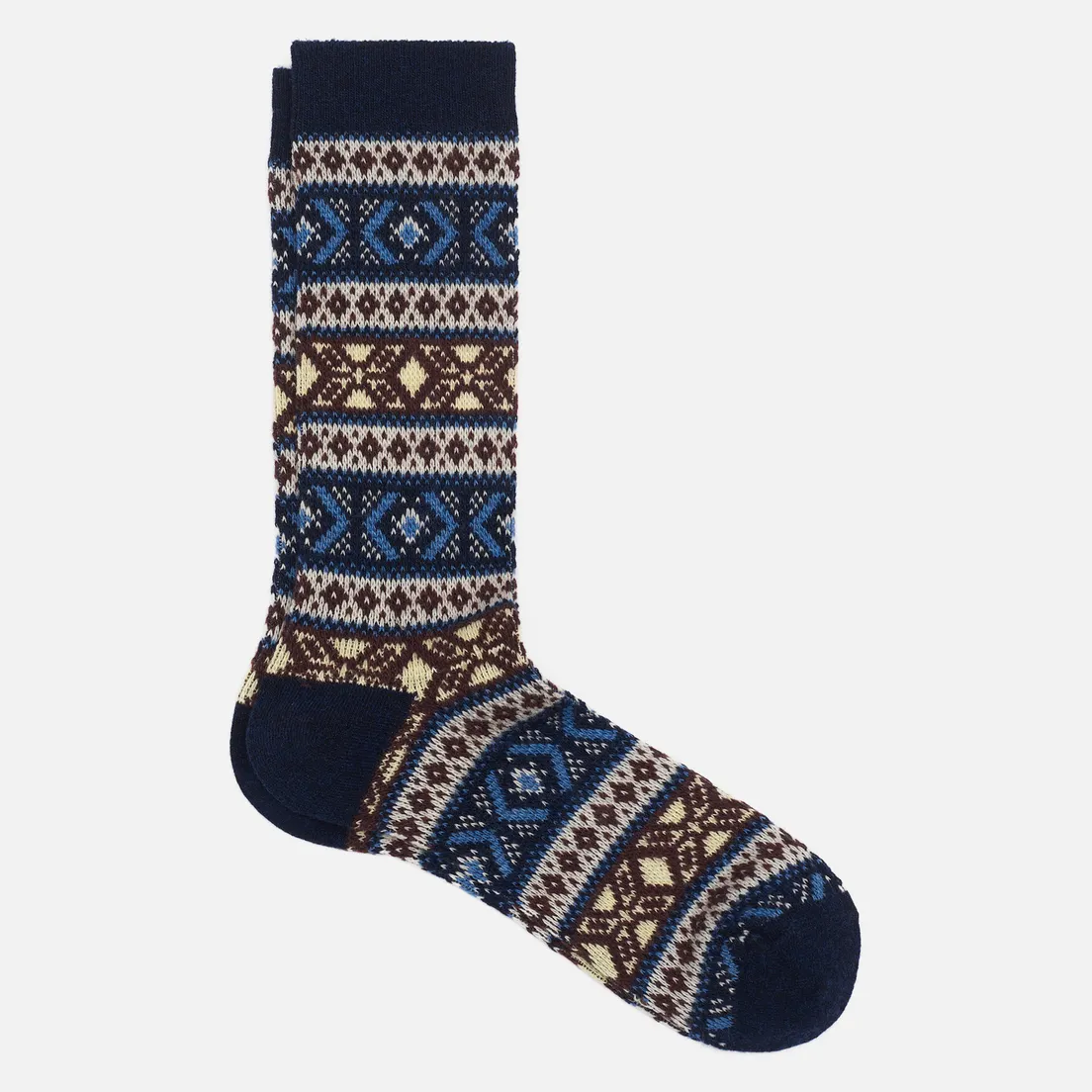 Anonymous Ism Носки Wool Jacquard Crew