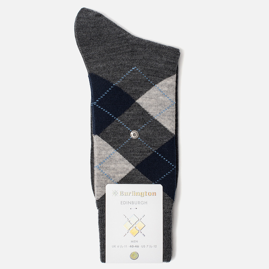 Носки Burlington Edinburgh Grey