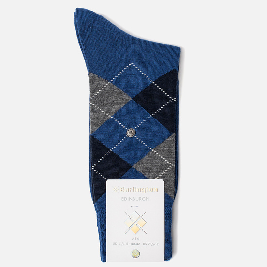 Носки Burlington Edinburgh Navy