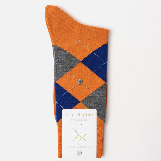 Носки Burlington Edinburgh Orange