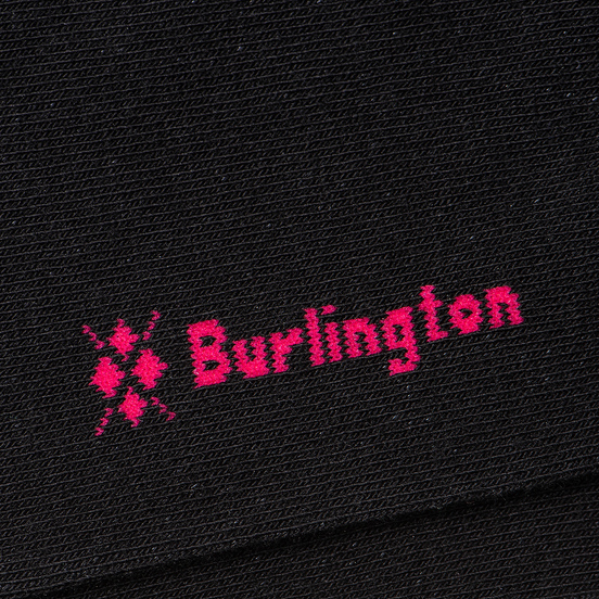 Носки Burlington Smiley Sucker Black