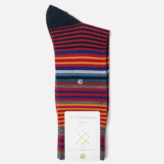 Носки Burlington Stripe Red