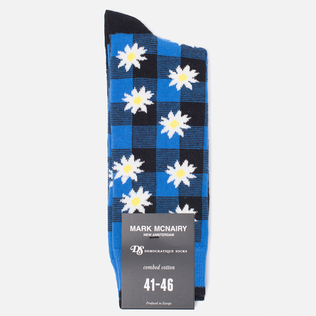 Носки Democratique Socks Buffalo Daisy Henri Blue