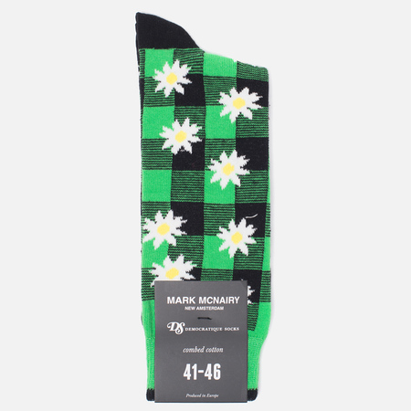 Носки Democratique Socks Buffalo Daisy Sea Green