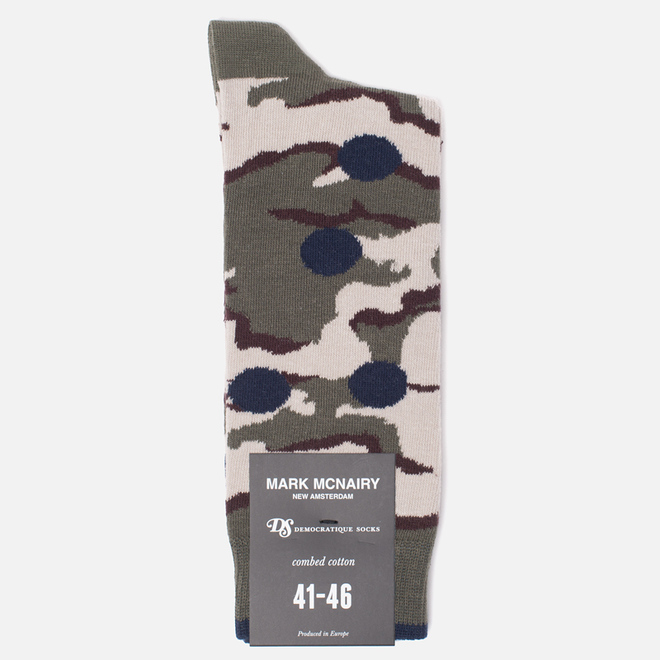 Носки Democratique Socks Camo Dots Army/Navy
