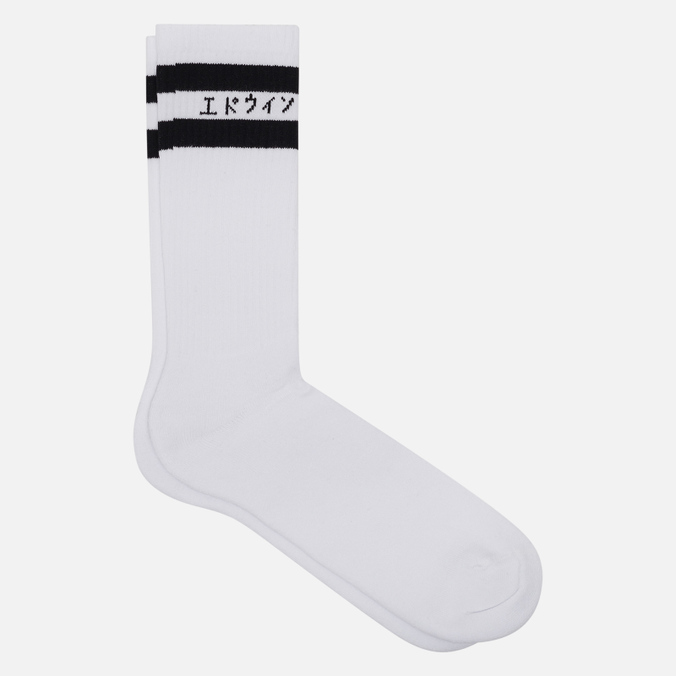 Носки Edwin, цвет белый, размер 41-46 I025455.02.00 x Democratique Socks Tube - фото 1