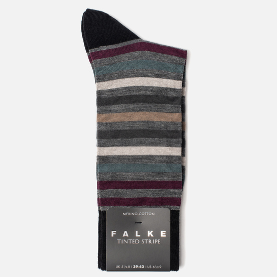 Носки Falke Tinted Stripe Grey/Red