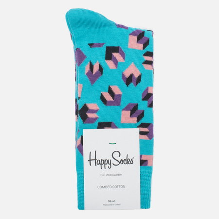 Носки Happy Socks Steps Black/Blue/Pink/Purple