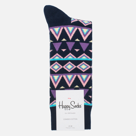 Носки Happy Socks Temple Blue/Pink/Purple/White