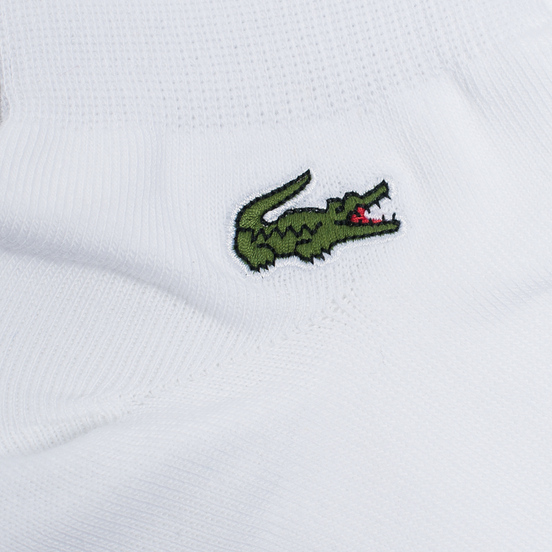 Комплект мужских носков Lacoste 3-Pack Sport Low-Cut White