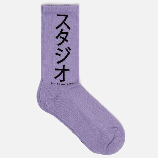Носки MKI Miyuki-Zoku Symbol Lilac