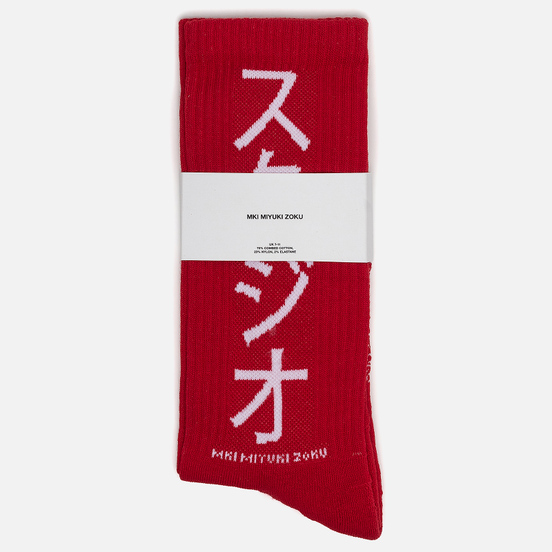 Носки MKI Miyuki-Zoku Symbol Red
