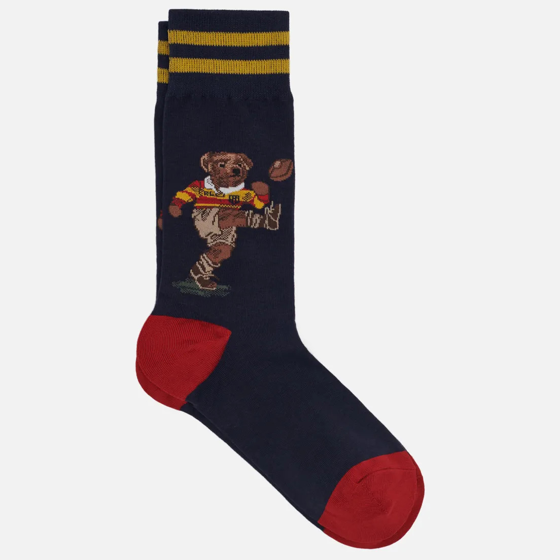 Polo Ralph Lauren Носки Rugby Bear Crew Single