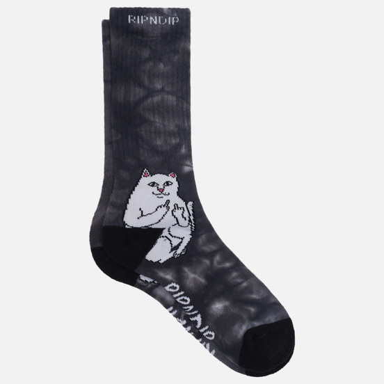 Носки RIPNDIP Lord Nermal Black Lightning