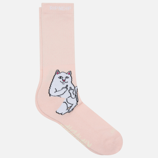 Носки RIPNDIP Lord Nermal Pink