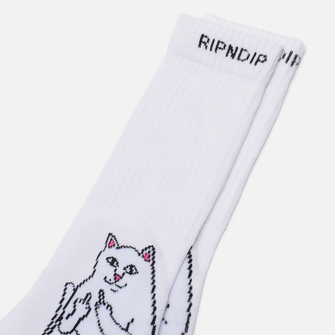 Носки Ripndip, цвет белый, размер 40-46 RND2111 Lord Nermal - фото 2
