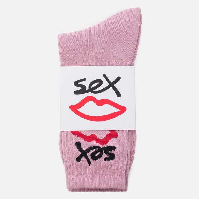 Носки Sex skateboards Sex Logo One Pink