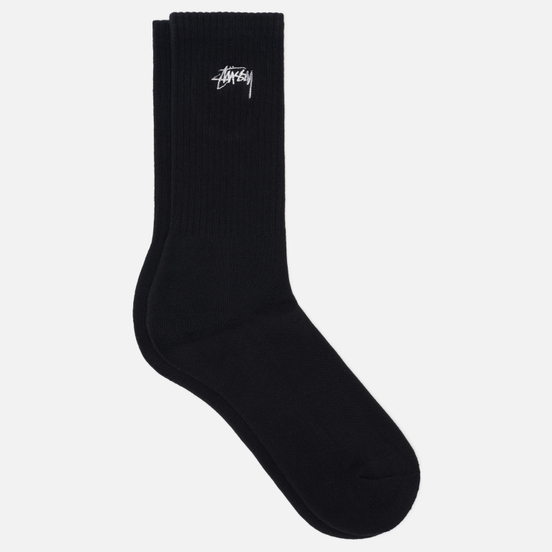 Носки Stussy Small Stock Crew Black
