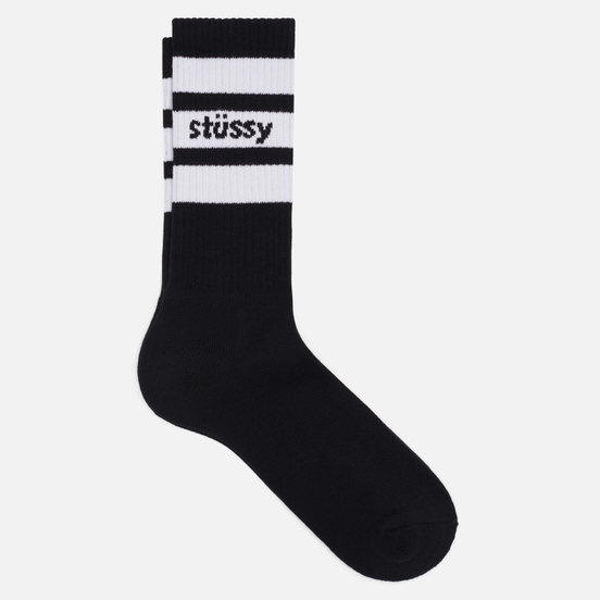 Носки Stussy Sport Crew Black/White