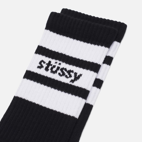 Носки Stussy Sport Crew Black/White