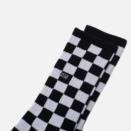 Носки Vans Checkerboard Crew Black/White