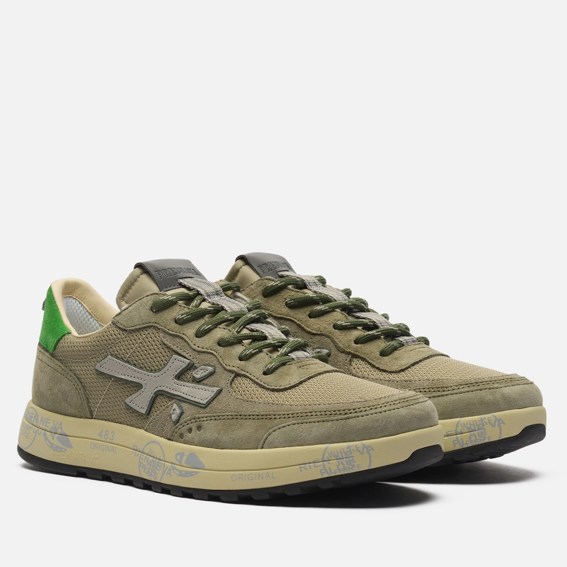 Premiata Мужские кроссовки Nous 8062