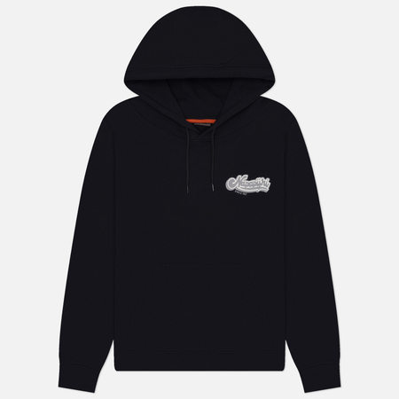Мужская толстовка Napapijri Zinc Hoodie, цвет чёрный, размер L
