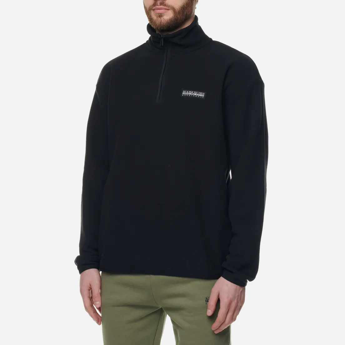 Napapijri Мужская толстовка Morgex Half Zip Fleece