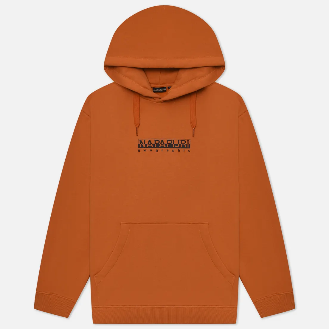 Napapijri Мужская толстовка Box Hoodie Loose Fit
