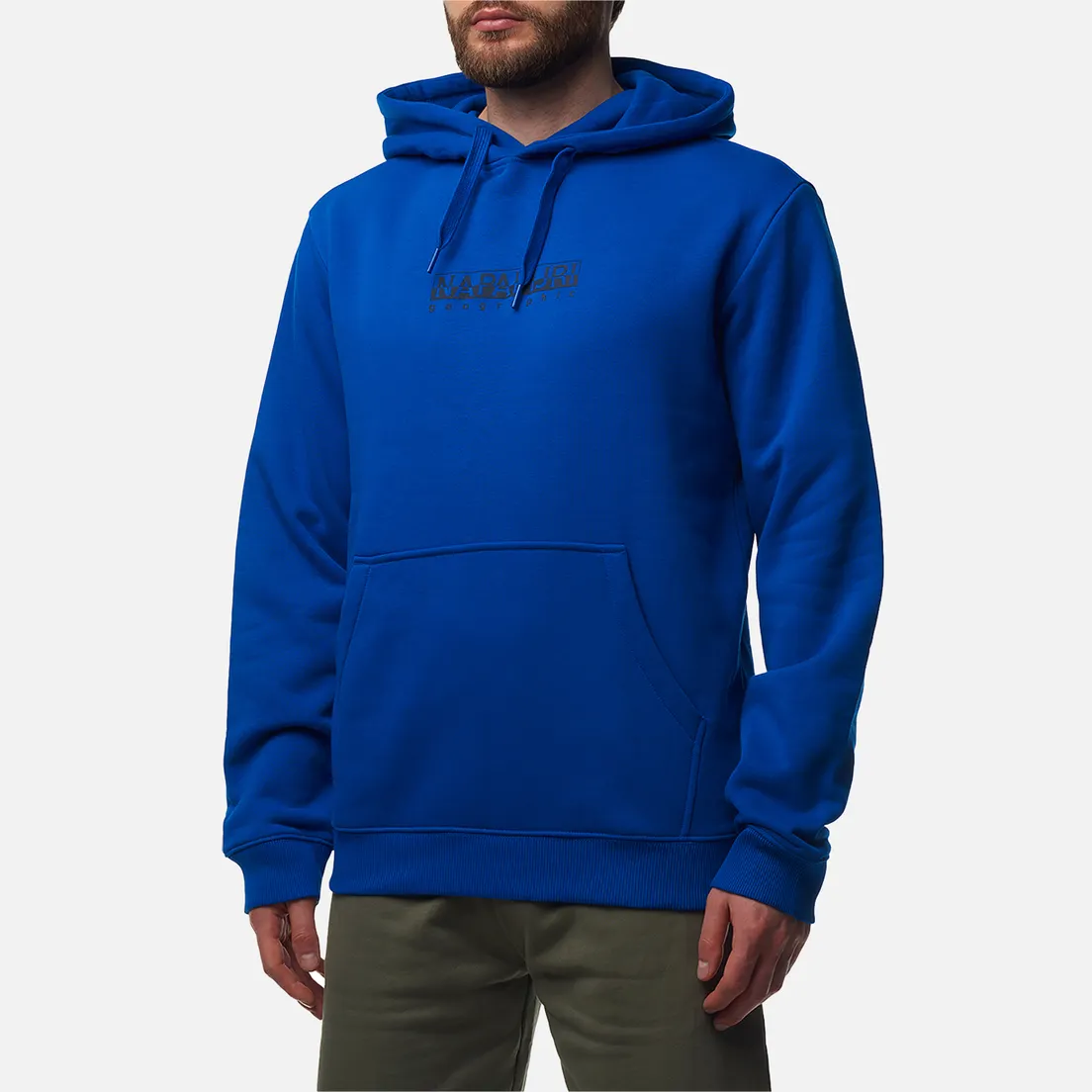 Napapijri Мужская толстовка Box Hoodie Loose Fit