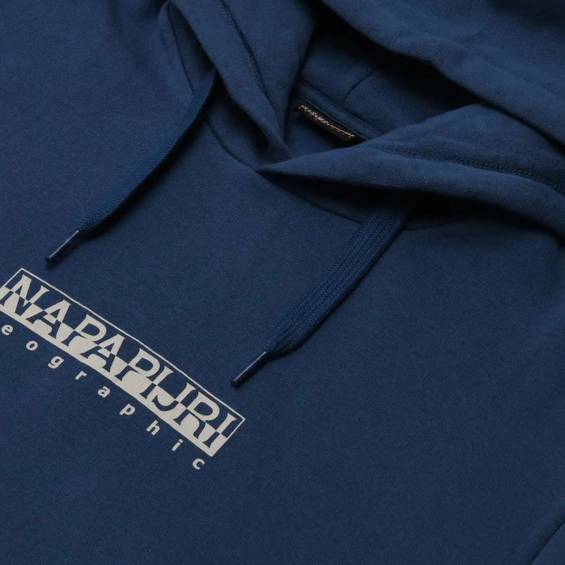 Napapijri Мужская толстовка Box Hoodie Loose Fit