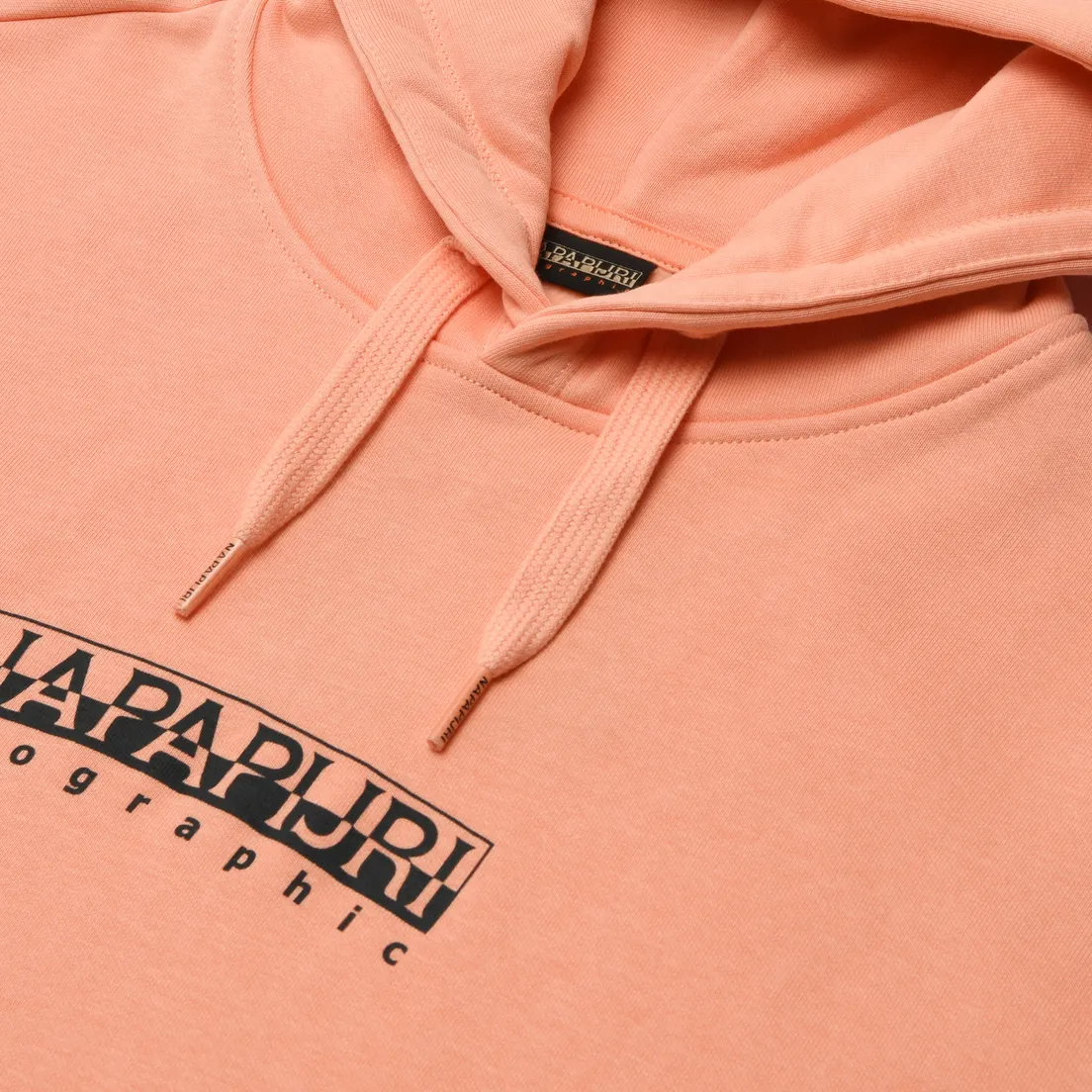Napapijri Мужская толстовка Box Hoodie Loose Fit