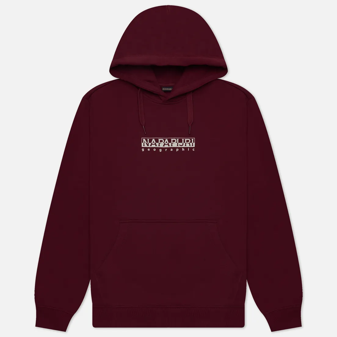 Napapijri Мужская толстовка Box Hoodie Loose Fit