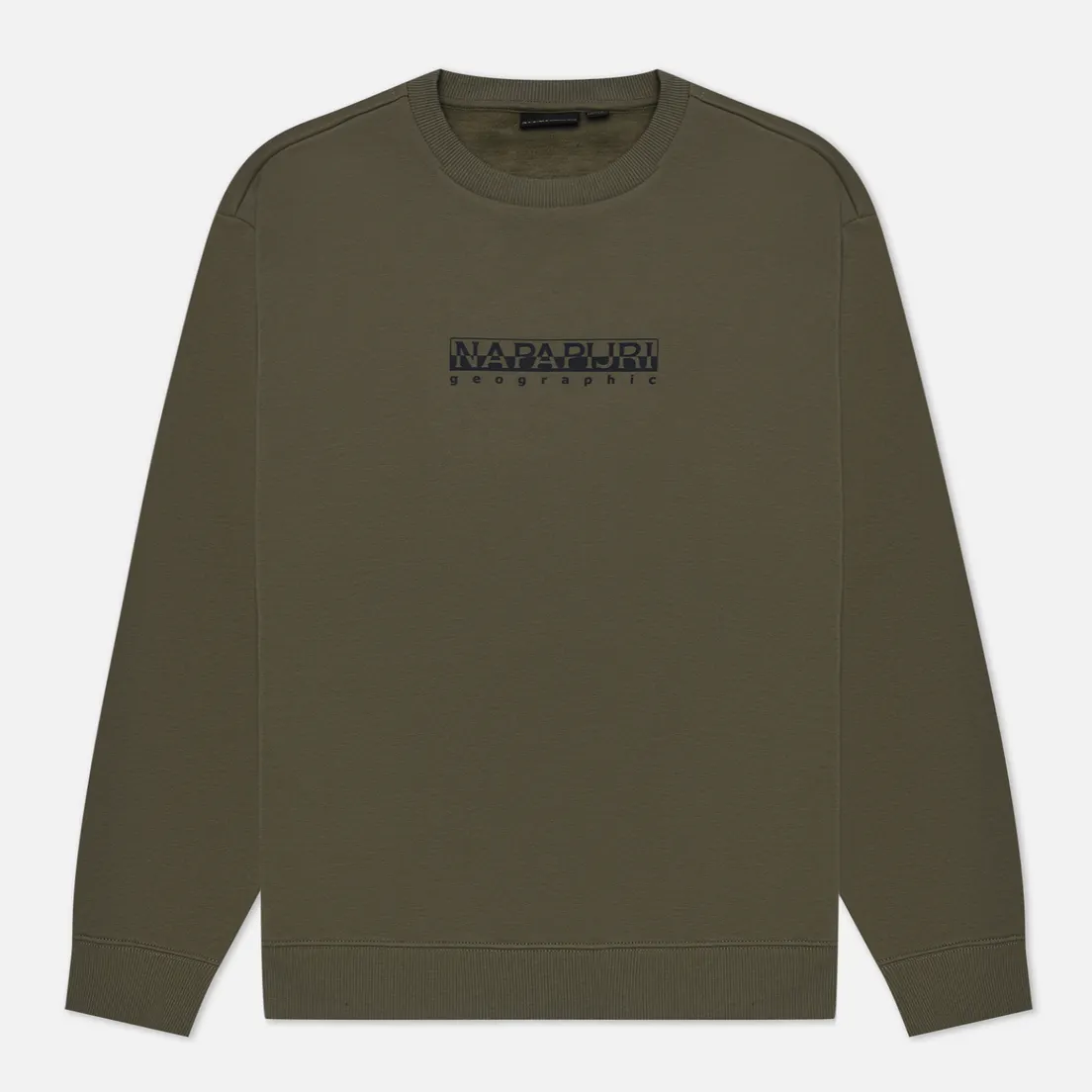 Napapijri Мужская толстовка Box Crew Neck Loose Fit