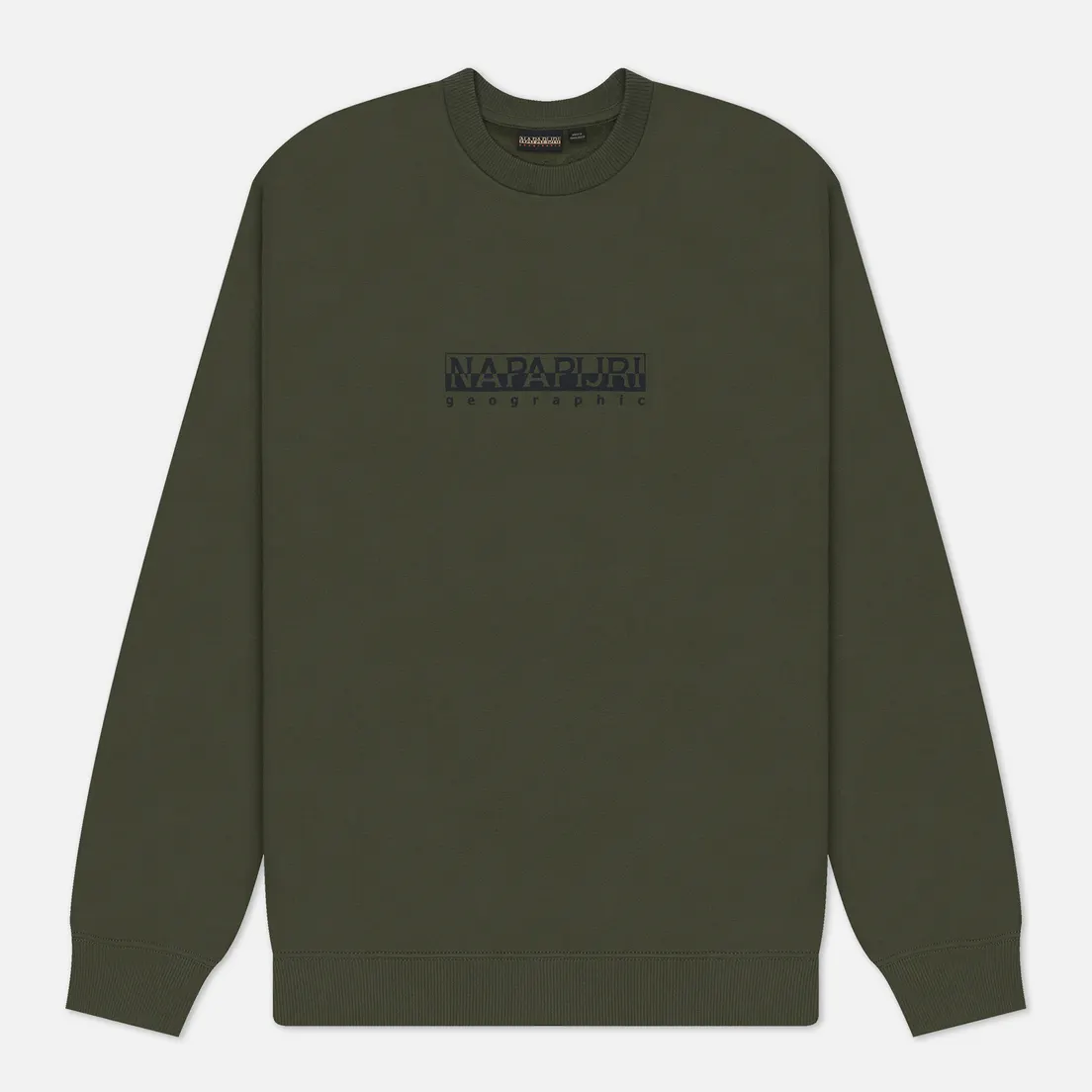 Napapijri Мужская толстовка Box Crew Neck Loose Fit
