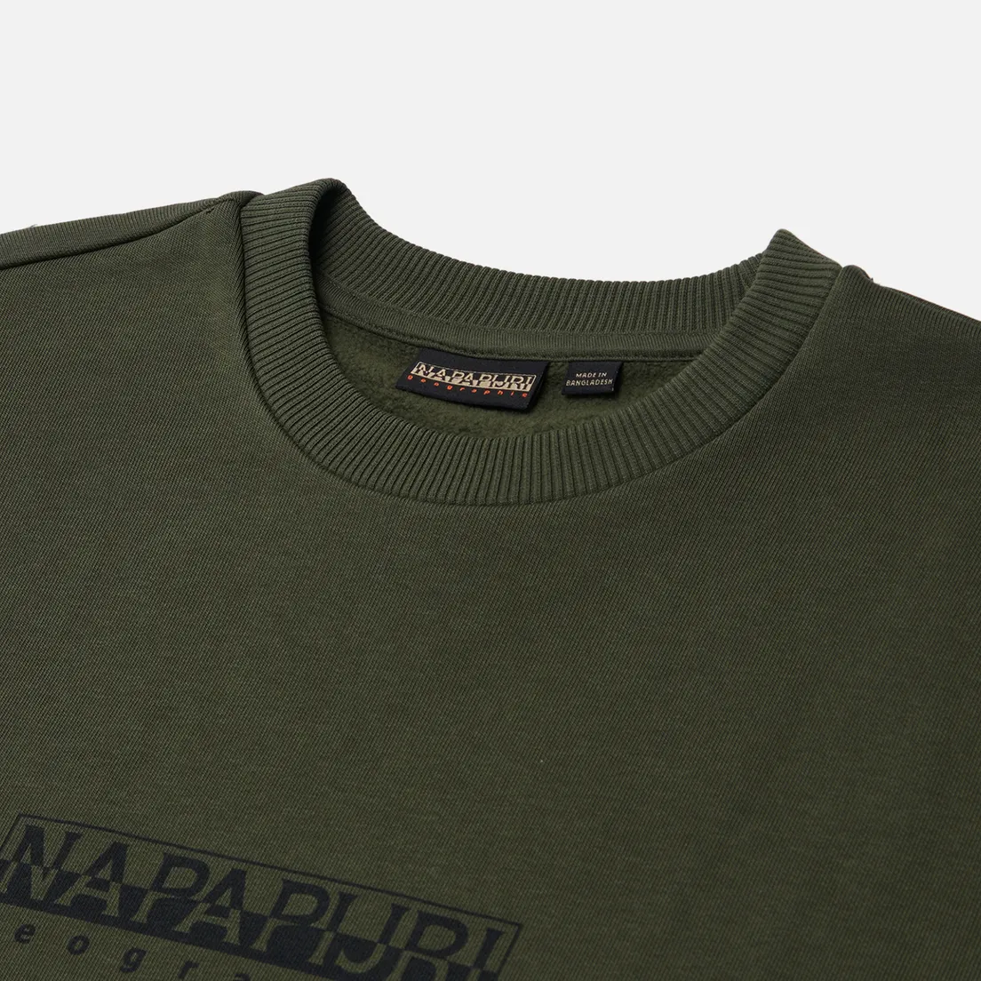Napapijri Мужская толстовка Box Crew Neck Loose Fit