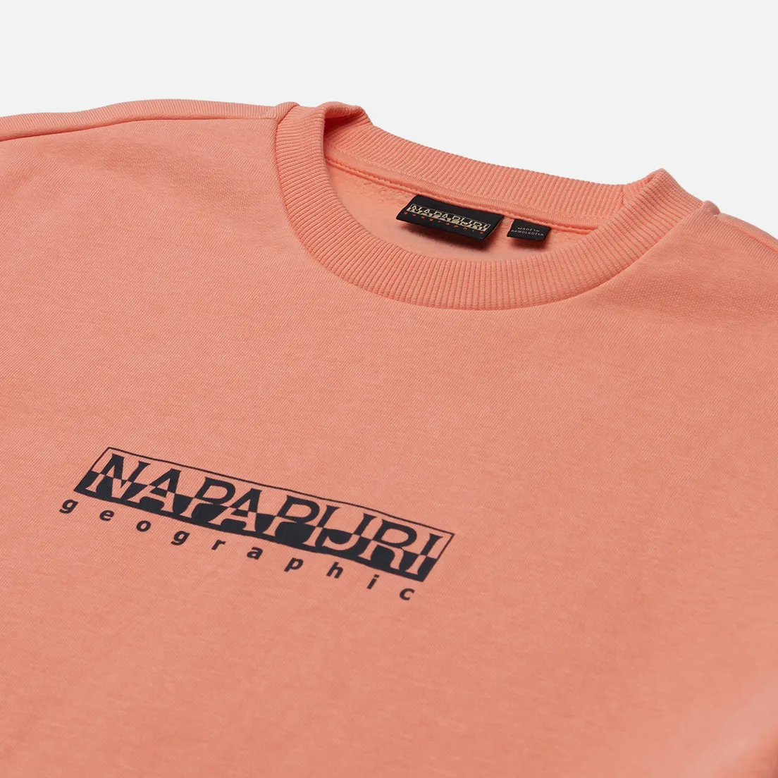 Napapijri Мужская толстовка Box Crew Neck Loose Fit