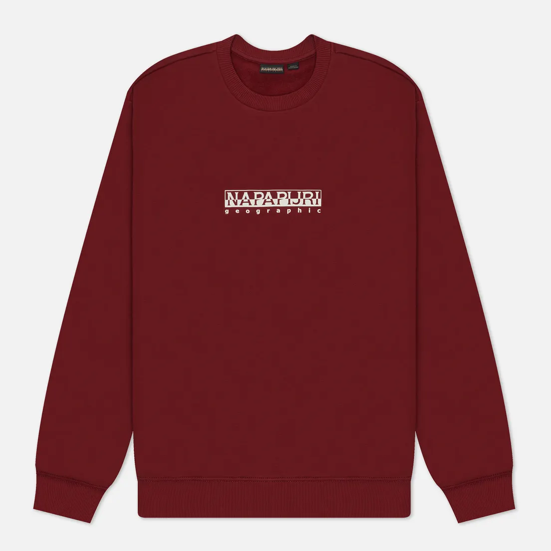 Napapijri Мужская толстовка Box Crew Neck Loose Fit