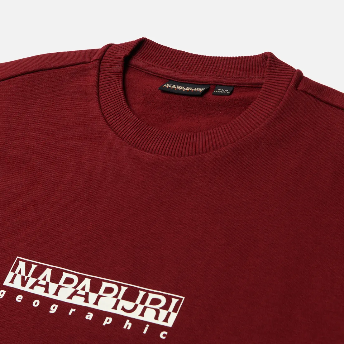 Napapijri Мужская толстовка Box Crew Neck Loose Fit