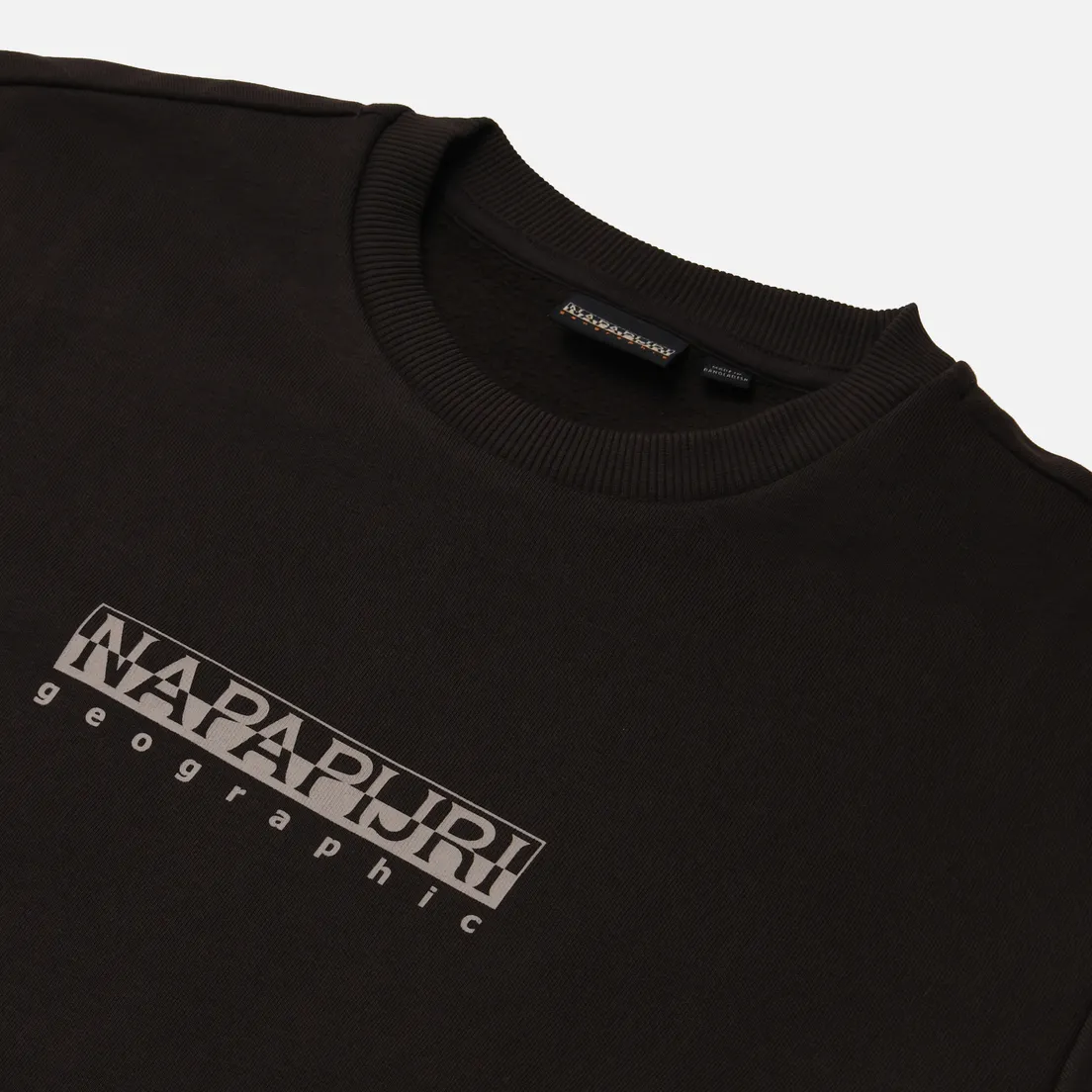 Napapijri Мужская толстовка Box Crew Neck Loose Fit