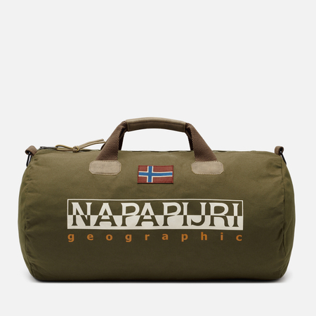 Дорожная сумка Napapijri Bering 3, цвет оливковый