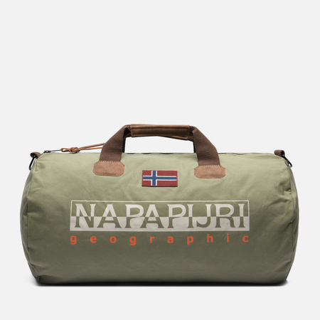 Дорожная сумка Napapijri Bering 3, цвет оливковый