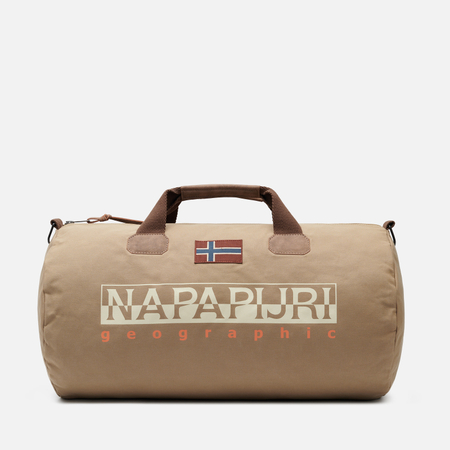 Дорожная сумка Napapijri Bering 3, цвет коричневый