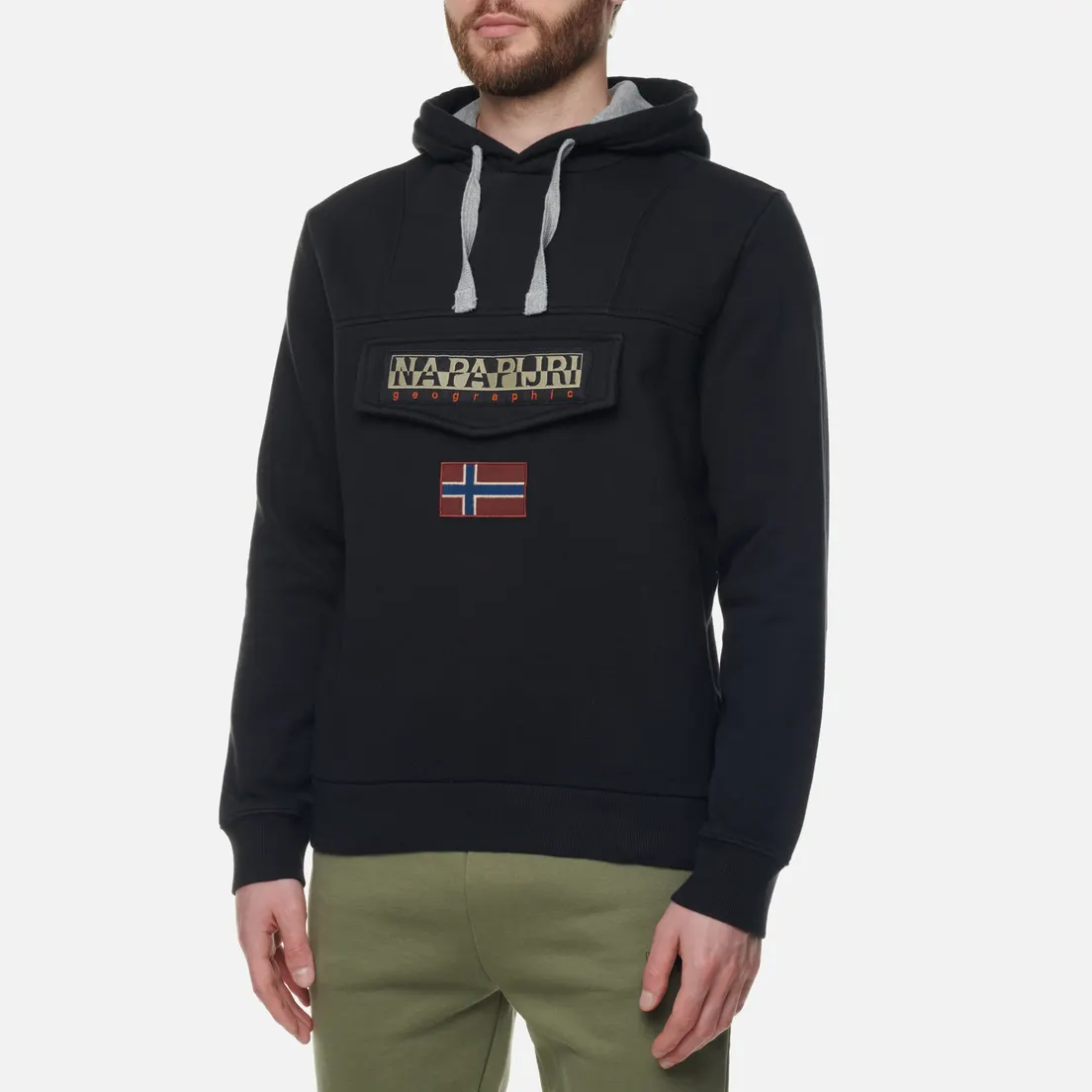 Napapijri Мужская толстовка Burgee Winter Hoodie