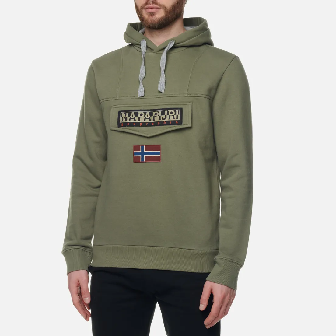 Napapijri Мужская толстовка Burgee Winter Hoodie