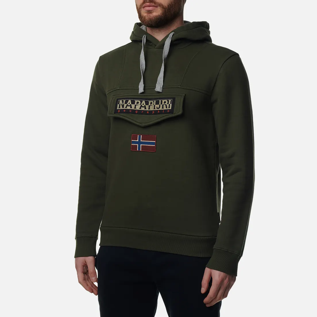 Napapijri Мужская толстовка Burgee Winter Hoodie