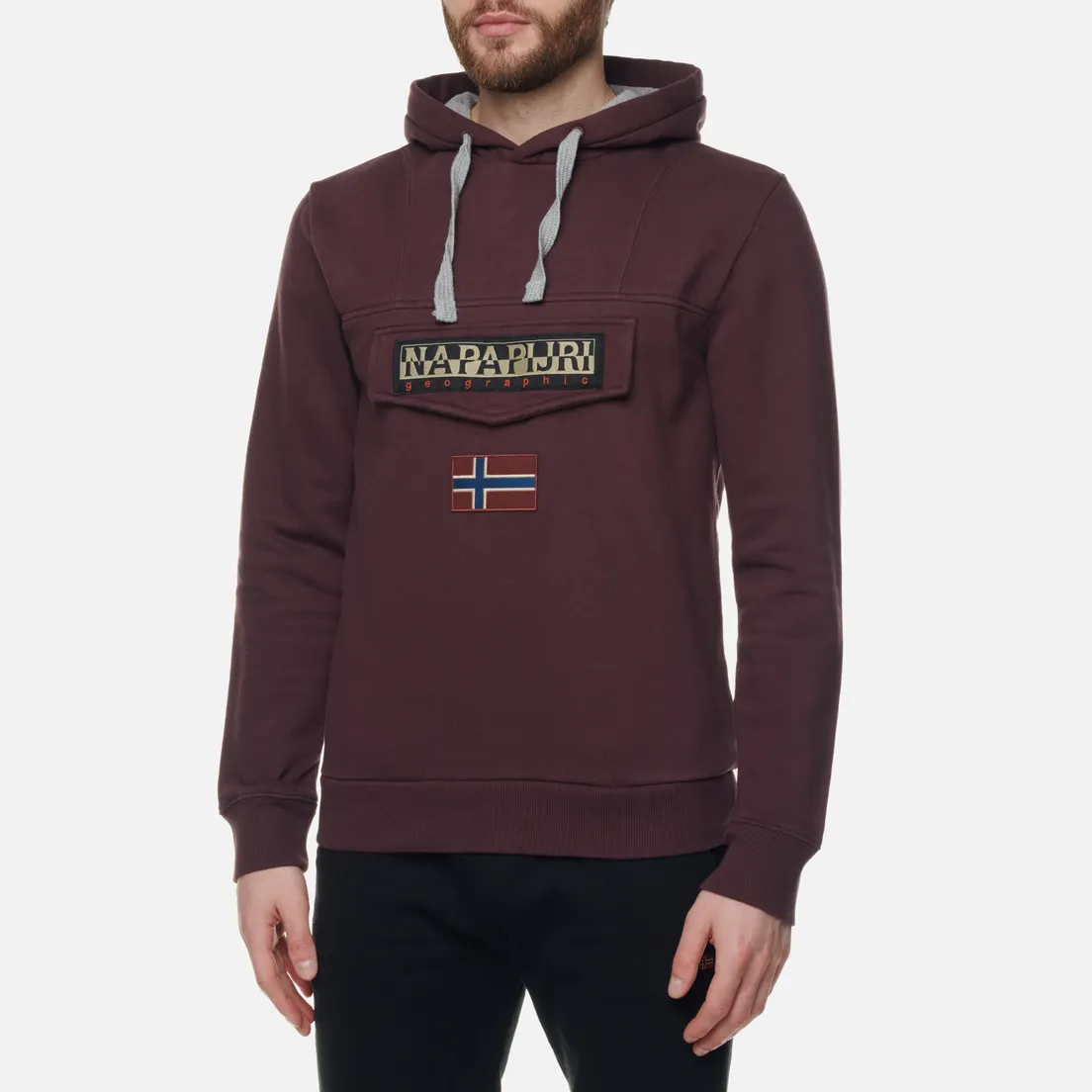 Napapijri Мужская толстовка Burgee Winter Hoodie
