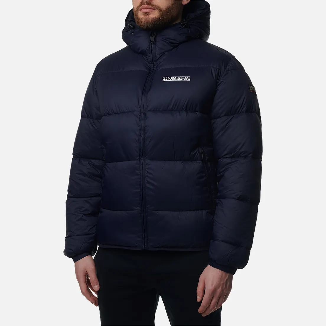 Napapijri Мужской пуховик A-Suomi Hooded 1
