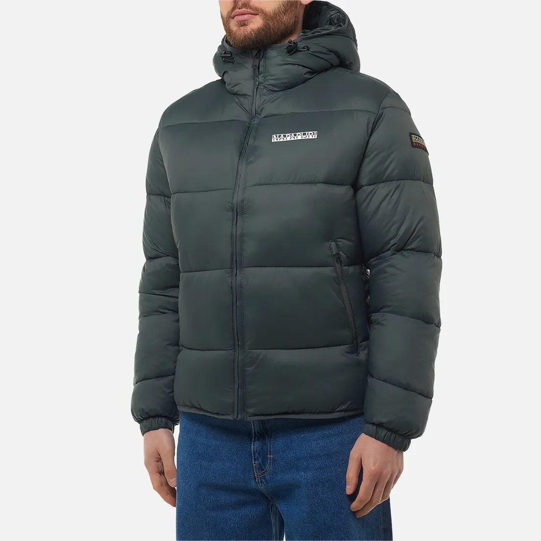 Napapijri Мужской пуховик A-Suomi Hooded 1