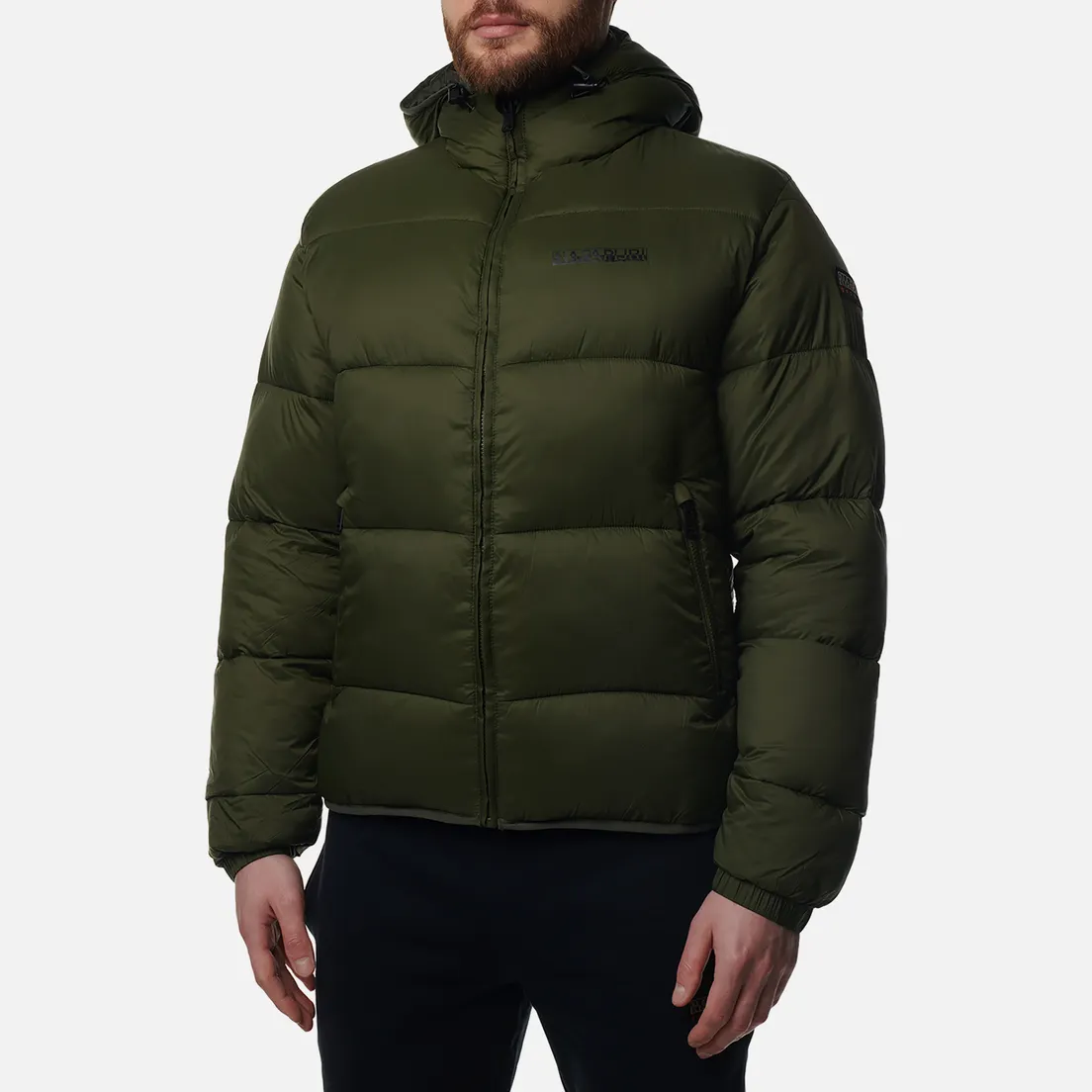 Napapijri Мужской пуховик A-Suomi Hooded 1